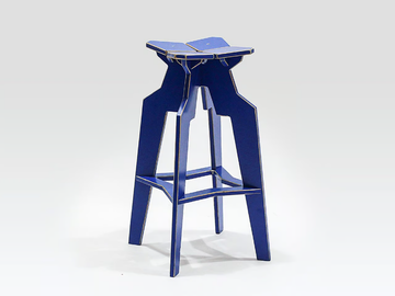 SPLICE - Barstool with footrest by Liqui Contracts - view 2